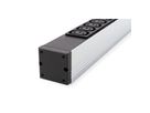 BACHMANN Steckdosenleiste 19" 1HE 12x C13 Buchse, Schutzkontakt-Stecker