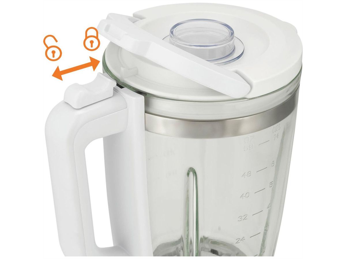 Gorenje Standmixer B1400E, 1400W, weiss/silber