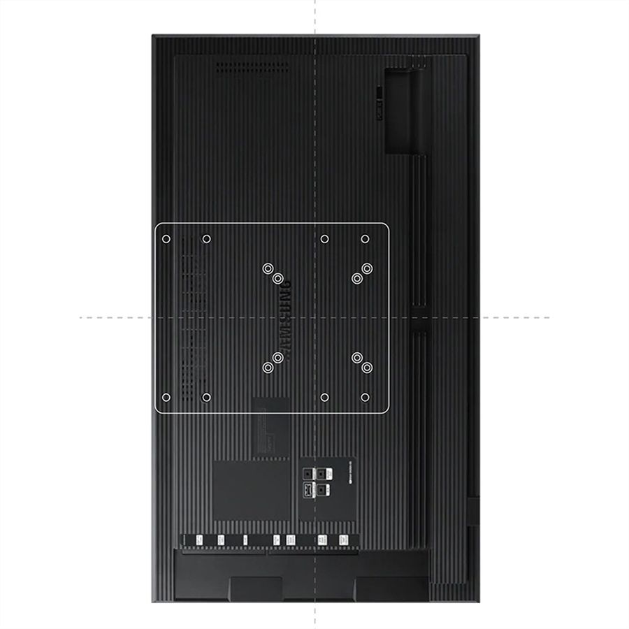 **Retoure**Hagor Samsung Q-Serie 32 - 43 Plaque adaptateur de portrait, noir