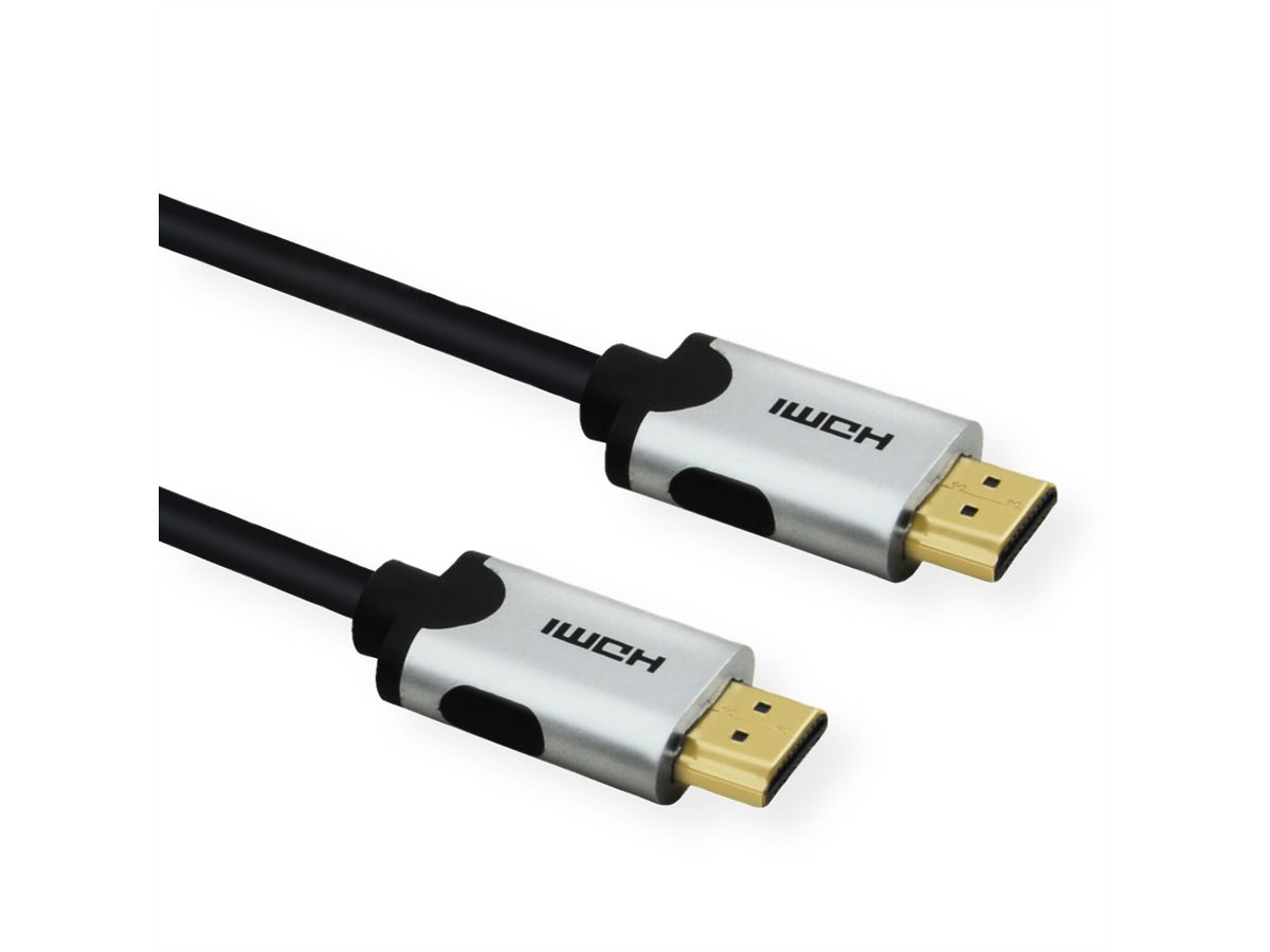 VALUE 10K HDMI Ultra High Speed Kabel, ST/ST, schwarz, 3 m