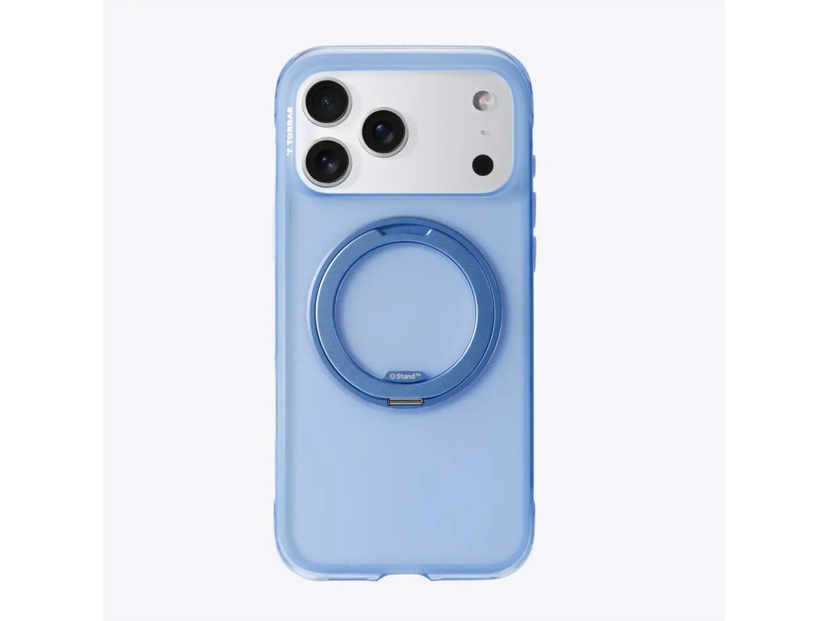 Torras Ostand O3 Air Case, iPhone 17 Pro Max, bleu