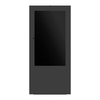 Hagor Totem ext. ScreenOut Kiosk OH55, noir