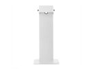 Hagor vis-it Tilt Floormount 22 - 43 White, Indoorstele zur Bodenmontage mit stufenloser Neigungseinstellung, weiß