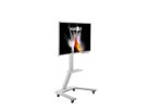 Hagor Wandhalterung ST SA Flip II 55, mobiles Standsystem für Samsung WM55H und WM55R, weiß