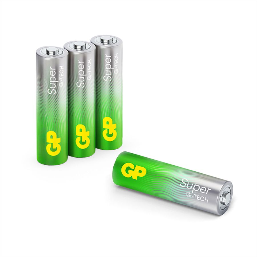 GP Batteries Super Alkaline AA 4x