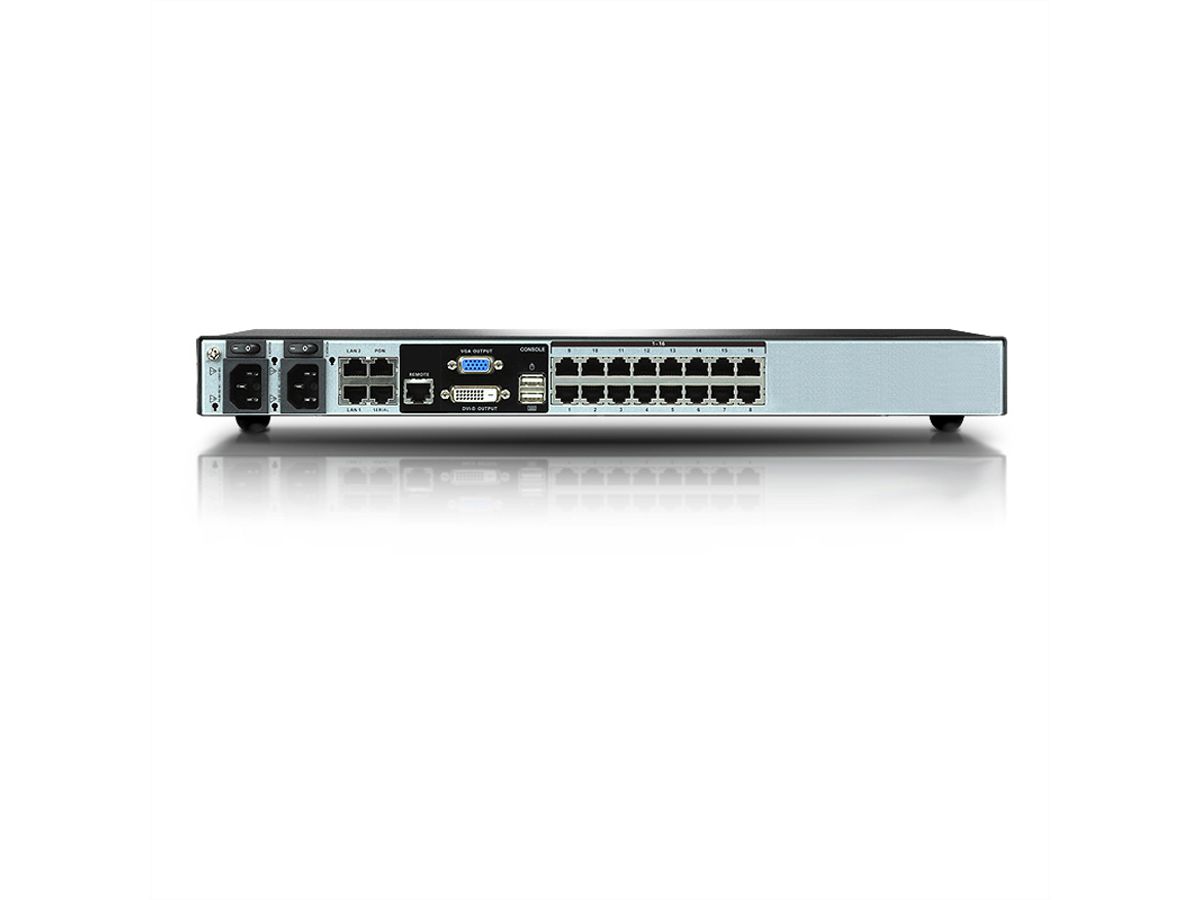 ATEN KN2116VA Switch KVM sur IP Cat 5 16 ports avec support virtuel