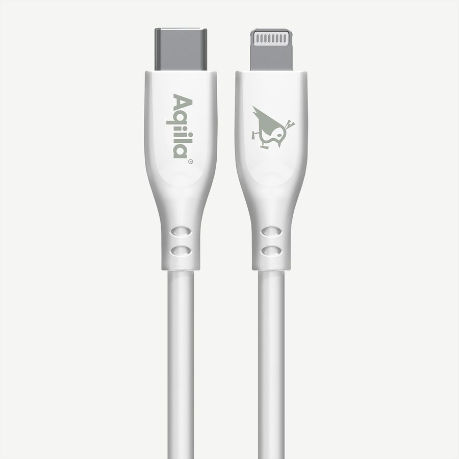 Aqiila Ladekabel Cablebird CS21, 60W Type C auf Apple Lightning 1 Meter