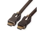 ROLINE 4K HDMI Ultra HD Kabel mit Ethernet, ST/ST, schwarz, 1 m