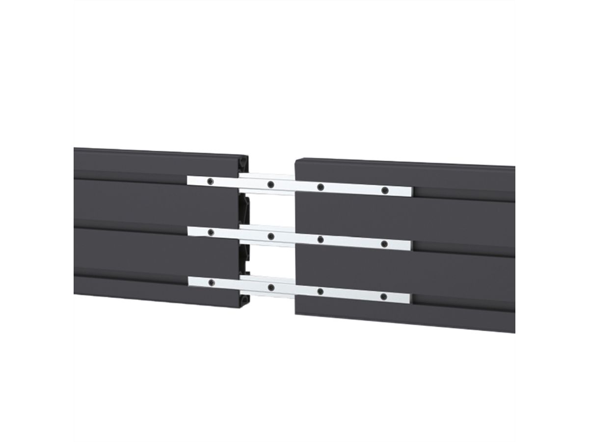 **DEMO**Hagor Aluminiumschiene CPS - Alu-Schiene 500mm, schwarz