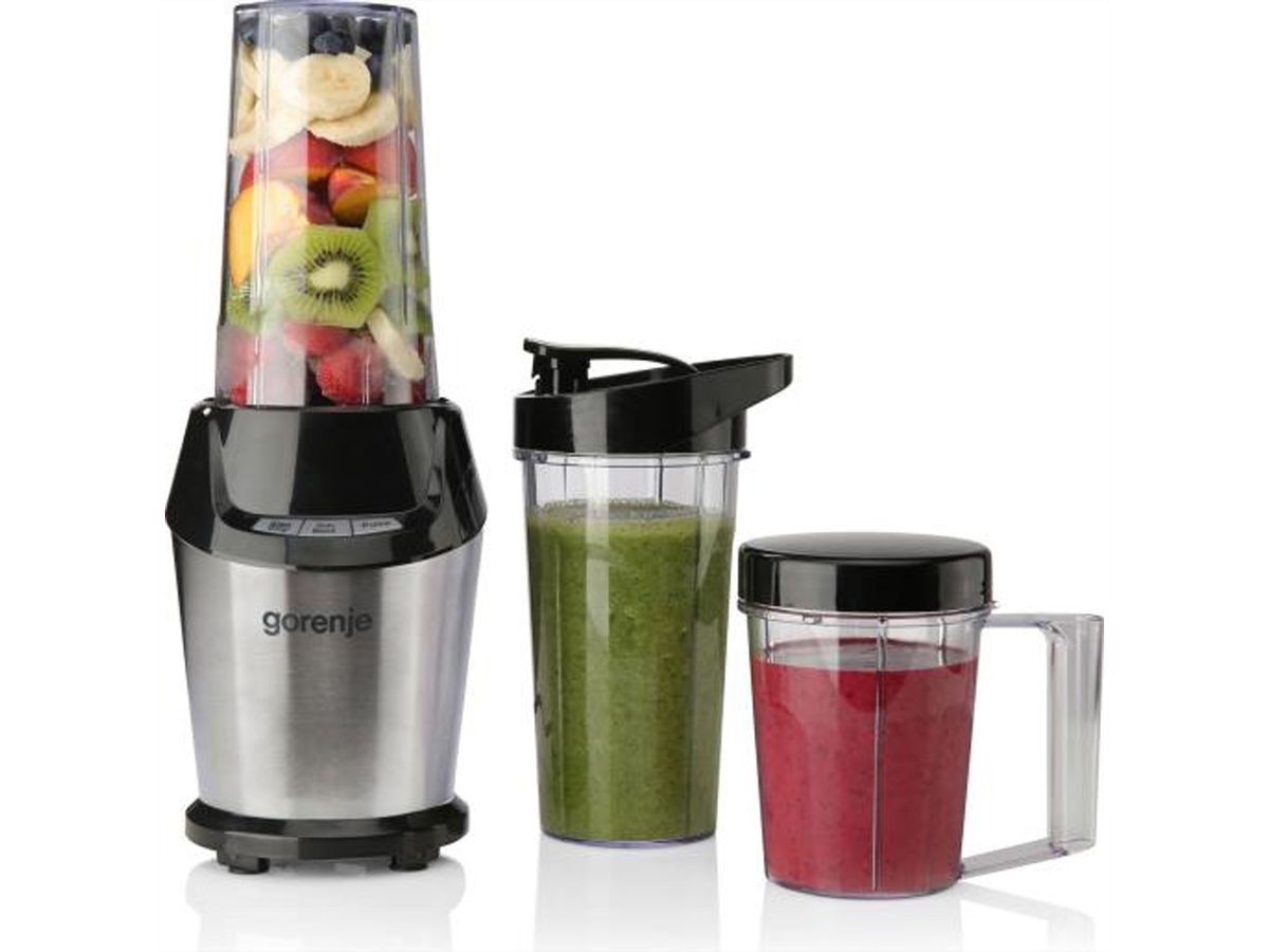 Gorenje Blender BN1000BK, 1000W, schwarz/silber
