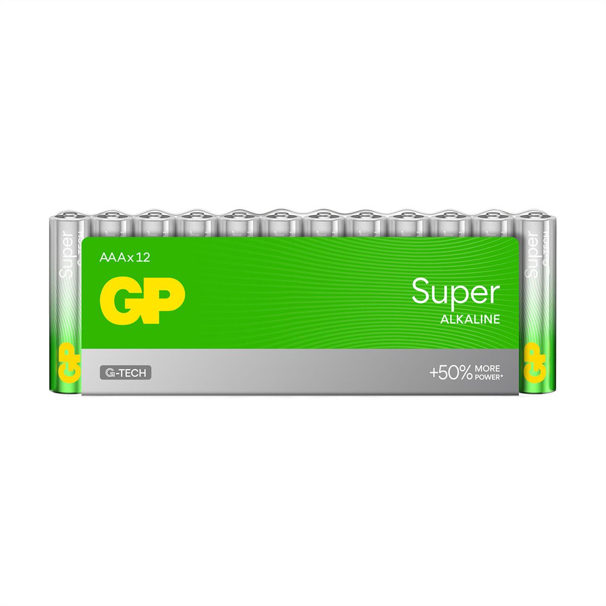 GP Batteries Super Alkaline AAA 12x
