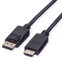 ROLINE DisplayPort Kabel DP - HDTV, ST/ST, schwarz, 1 m