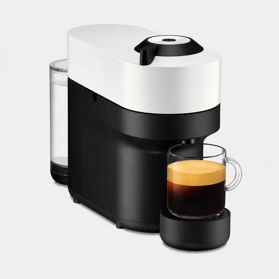 Krups Nespresso Vertuo Pop XN9201CH, Blanc coco, Vertuo, Bluetooth