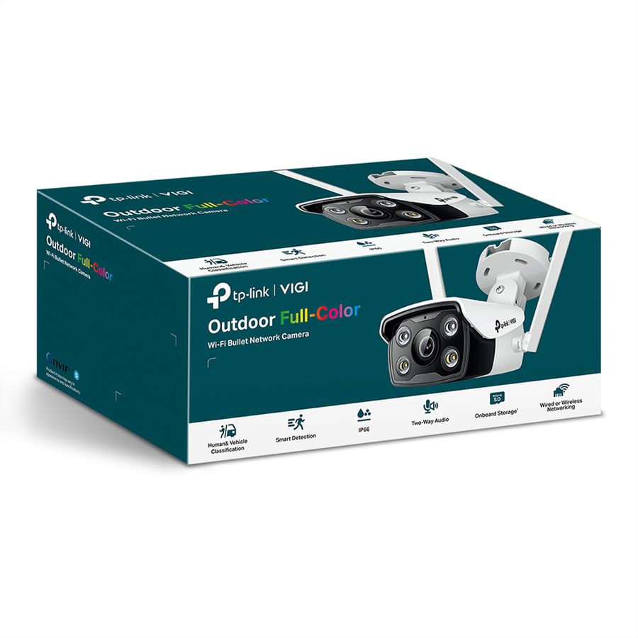TP-Link VIGI C340-W(4mm) Bullet-Kamera 4 MP, 80°, IR-LED 30m, WiFi