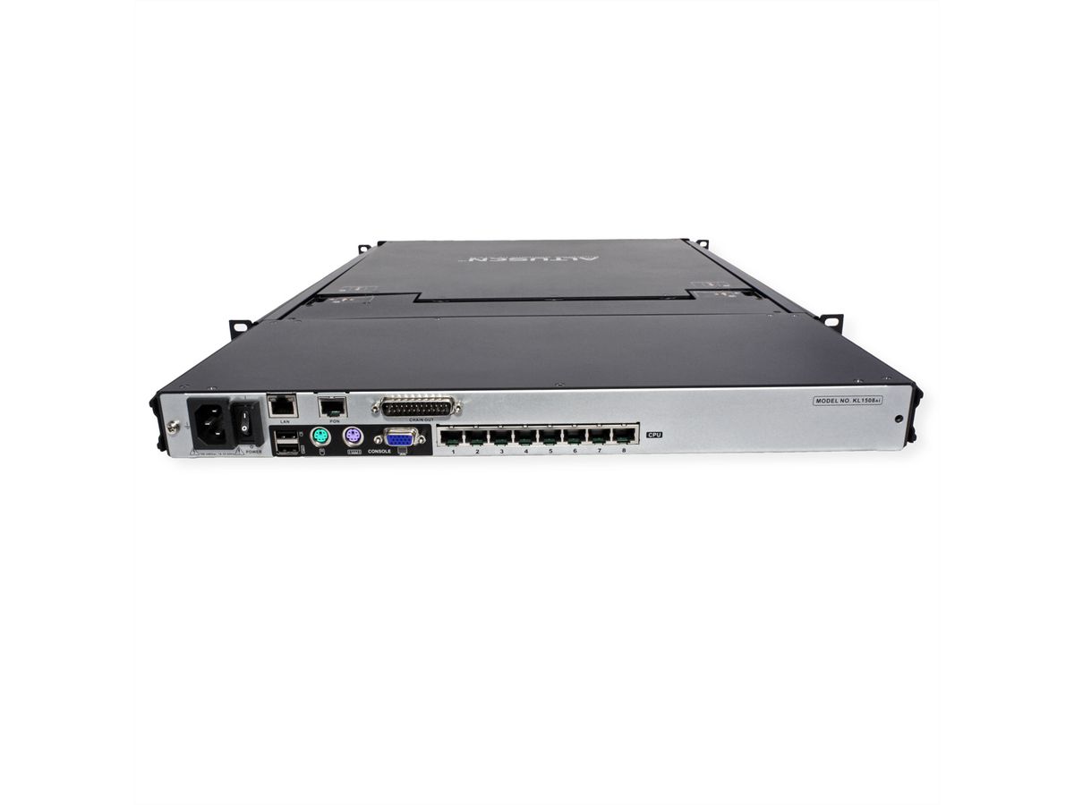 ATEN KL1508AiN 48cm LCD IP-KVM 8-Port, CH-Layout