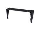 Support 19" mural / sous le bureau, 4 UH, noir