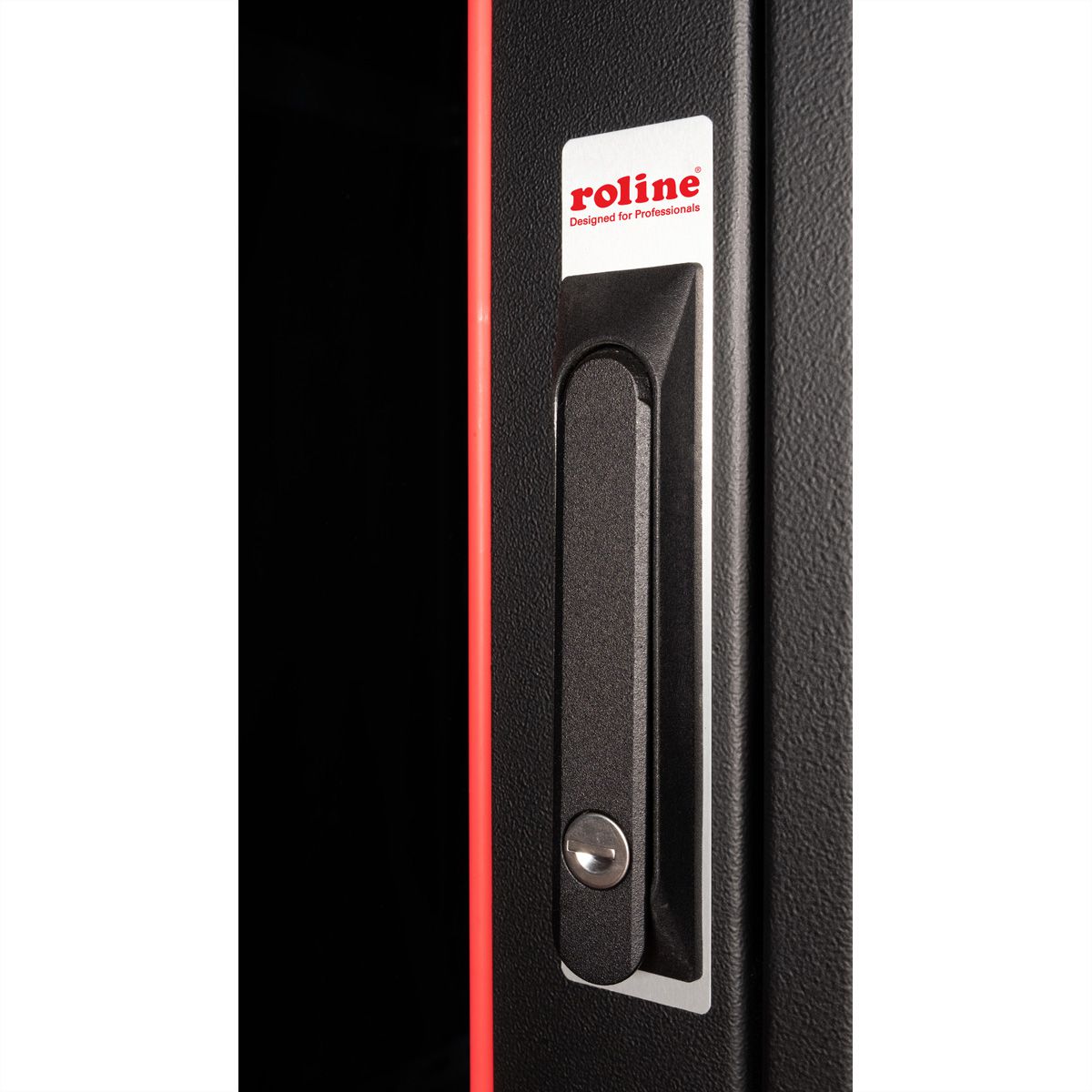 ROLINE 19-Zoll Netzwerkschrank Pro 32 HE, 800x800 BxT Glastür schwarz