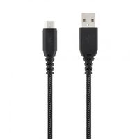 T'NB XW1.5M Câble USB/Micro USB, noir/gris, 1,5 mètre