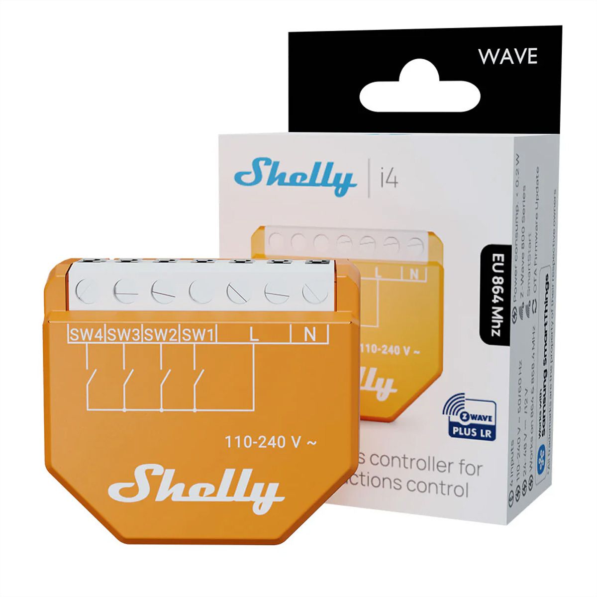 Shelly lecteur d'entrée Wave i4 LR
