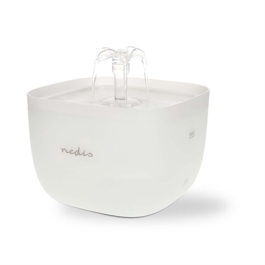 Fontaine à eau pour animaux Nedis 2 l, blanc