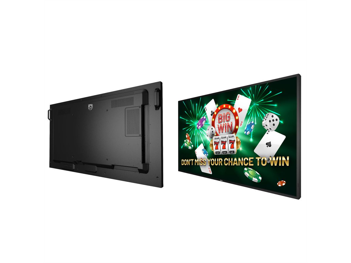 Philips Signage Display 55BDL6017P/00, 55", UHD, 24/7, 800cd/m², 25% Haze