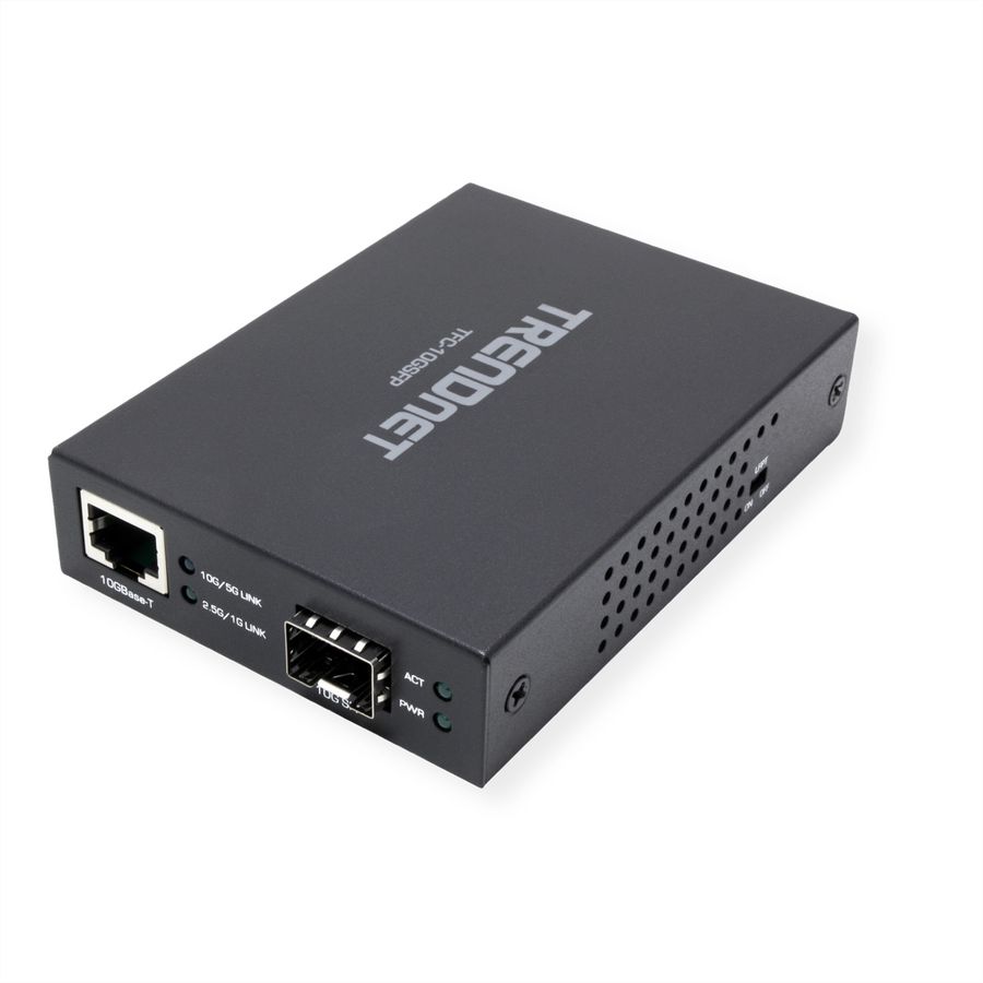 TRENDnet TFC-10GSFP Convertisseur de média, 10GBASE-T vers fibre SFP+