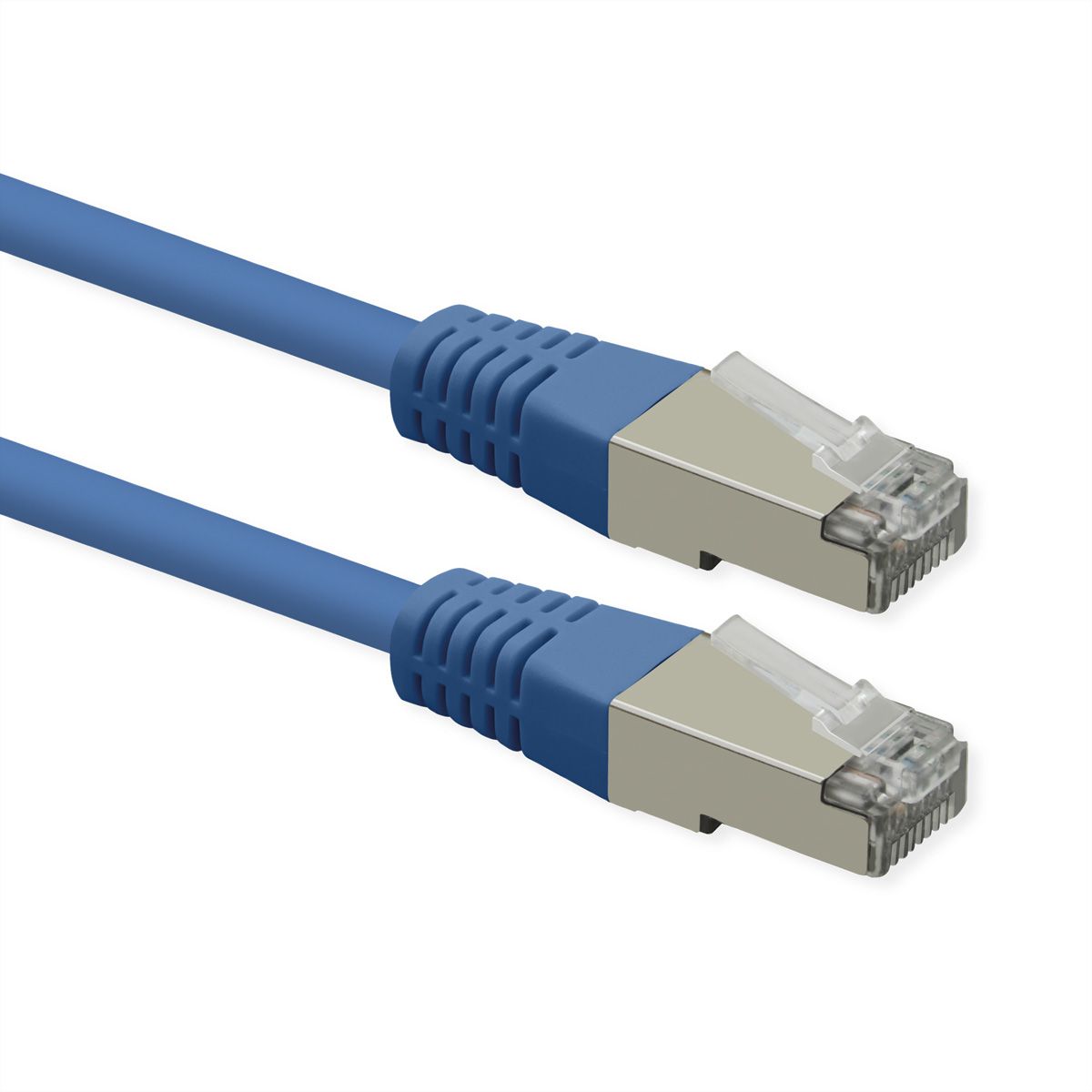 ROLINE Patchkabel Cat.6 (Class E), PoE, S/FTP (PiMF), blau, 5 m