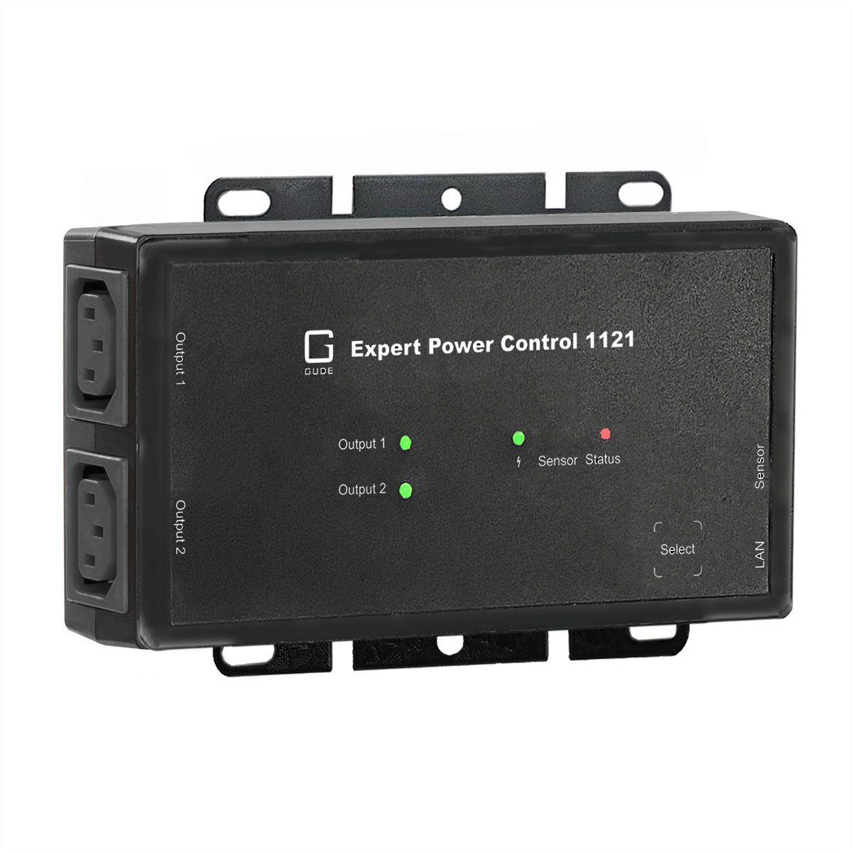 GUDE 1121-1 PDU à 2 circuits avec mesure et surveillance
