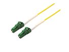 ROLINE Cordon FO 9/125µm OS2, LC-APC/LC-APC, LSOH, simplex, jaune, 5 m