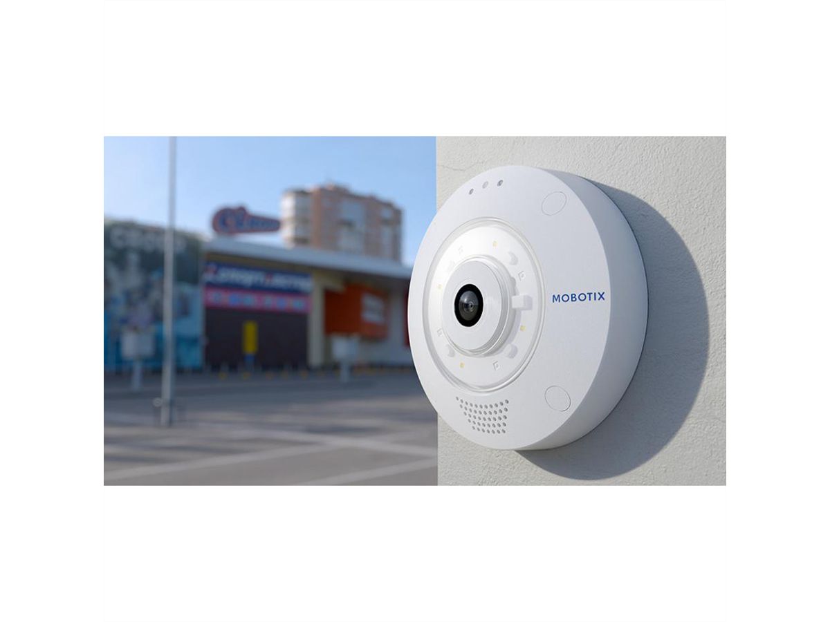 MOBOTIX Q71 Hemispheric Kamera 12MP (180°/360° Tag/Nacht)