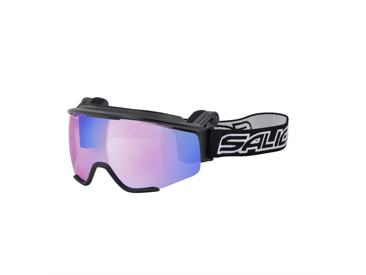 Salice Occhiali Langlaufbrillen 907RW, Black / Radium Cat. 2