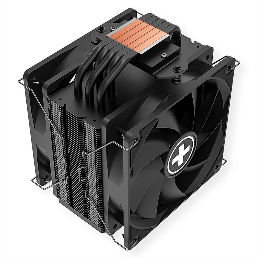 Xilence M705D AMD et Intel Ventirad, 2x 120mm PWM Ventilateur, 220W TDP