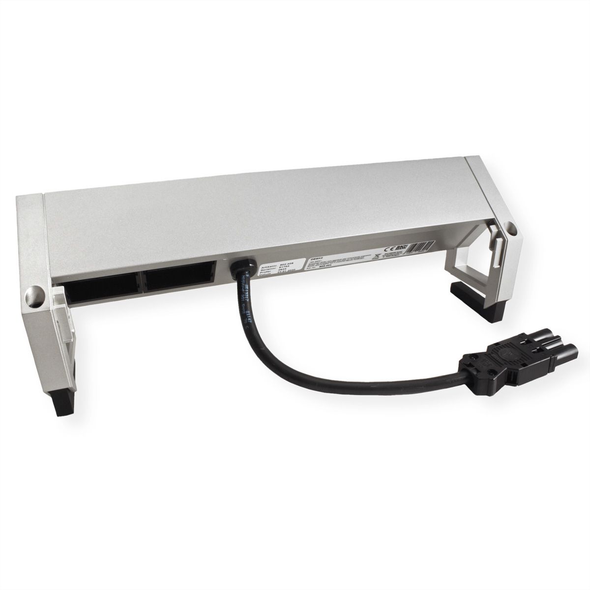 BACHMANN DESK2 3xUTE 35° 2xCM Strom 0,2m GST18 Inox lackiert
