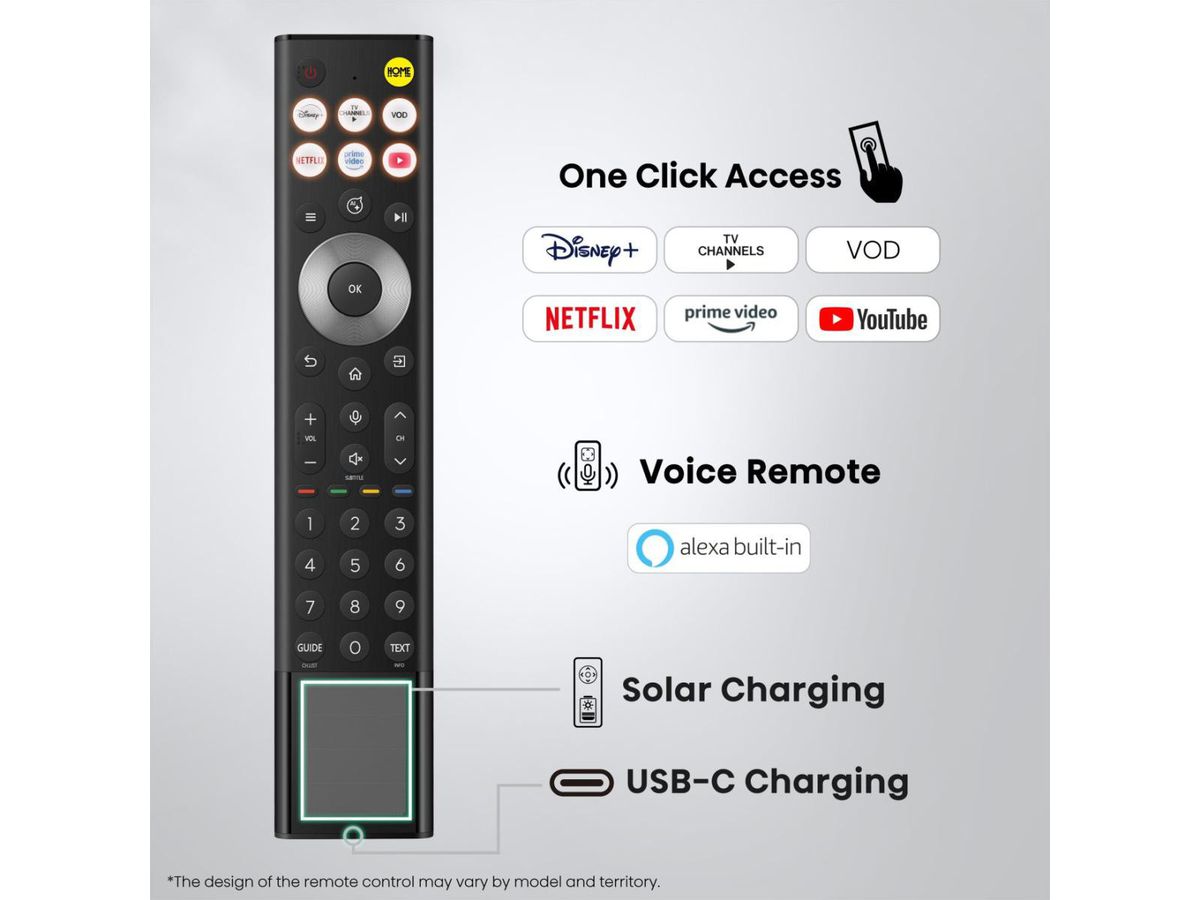 Hisense TV 85UR8DS 85", RGB Mini LED 4K, 180Hz, 3500 Nits