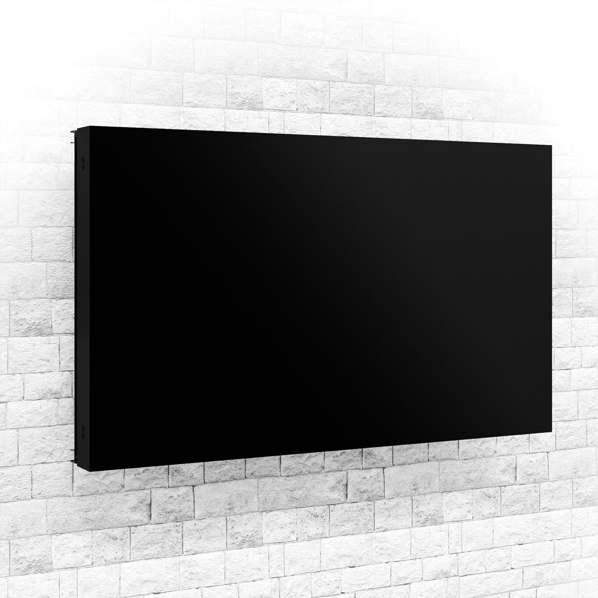 Hagor Wandhalter WH OH 75, Outdoor-Wandhalterung für Samsung OH 75, schwarz