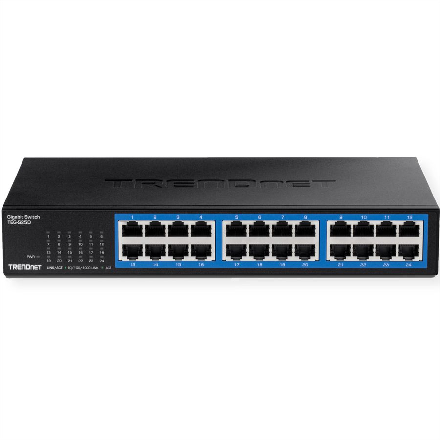 TRENDnet TEG-S25D Switch de bureau Gigabit à 24 ports