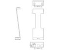 VALUE 19"-Schrank Tiefenerweiterung, 151,5mm, 1HE
