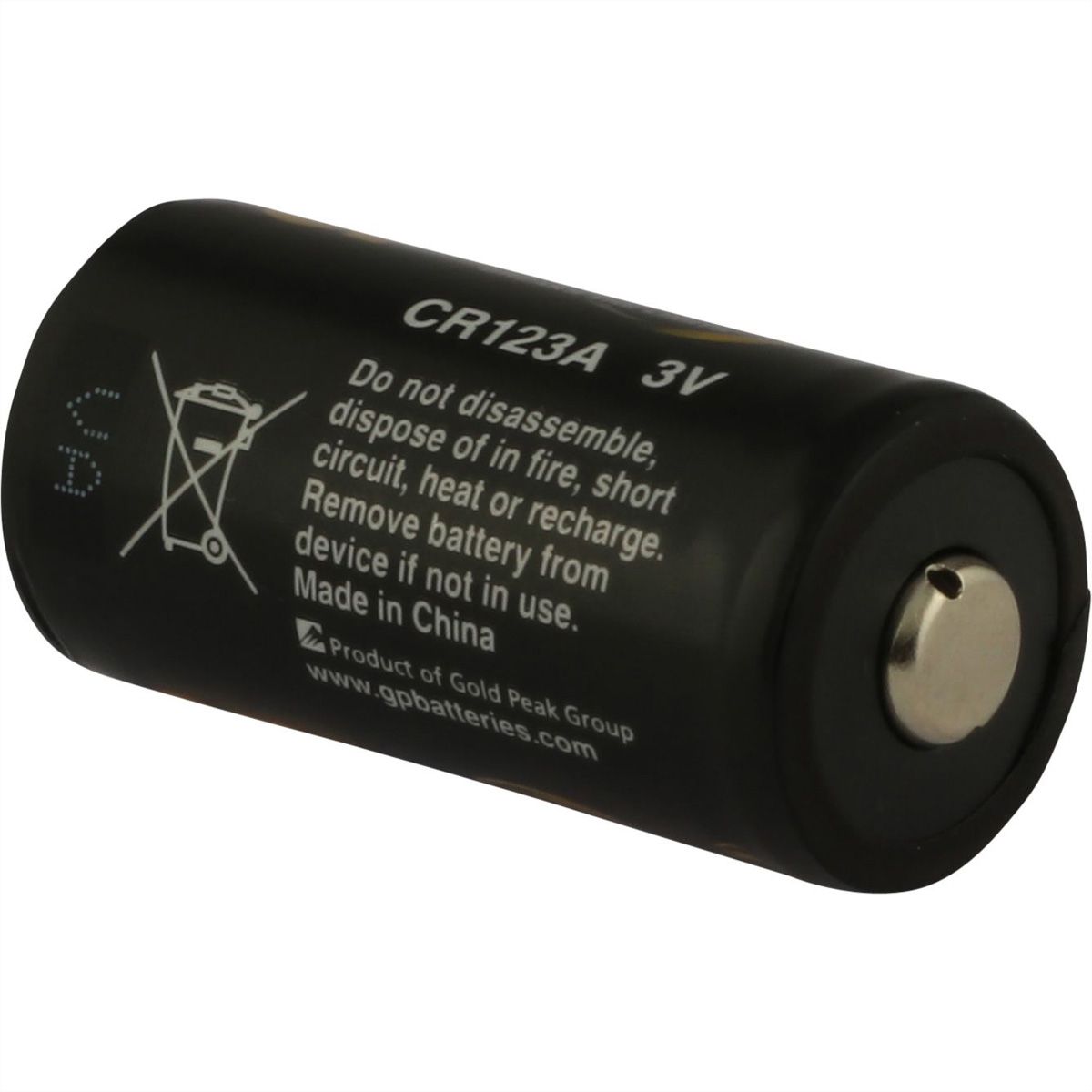GP Batteries Lithium CR123A 1er Blister
