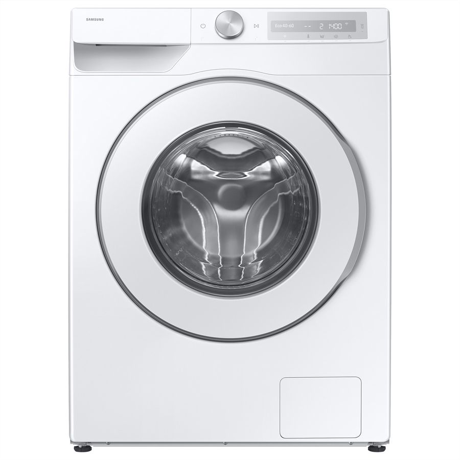 Samsung Waschmaschine WW6000 9kg, A, weiss, AI EcobubbleTM