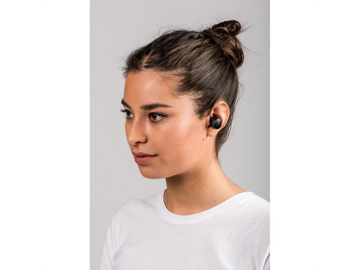 Lenco In Ear Kopfhörer EPB-450BK, mit Bluetooth