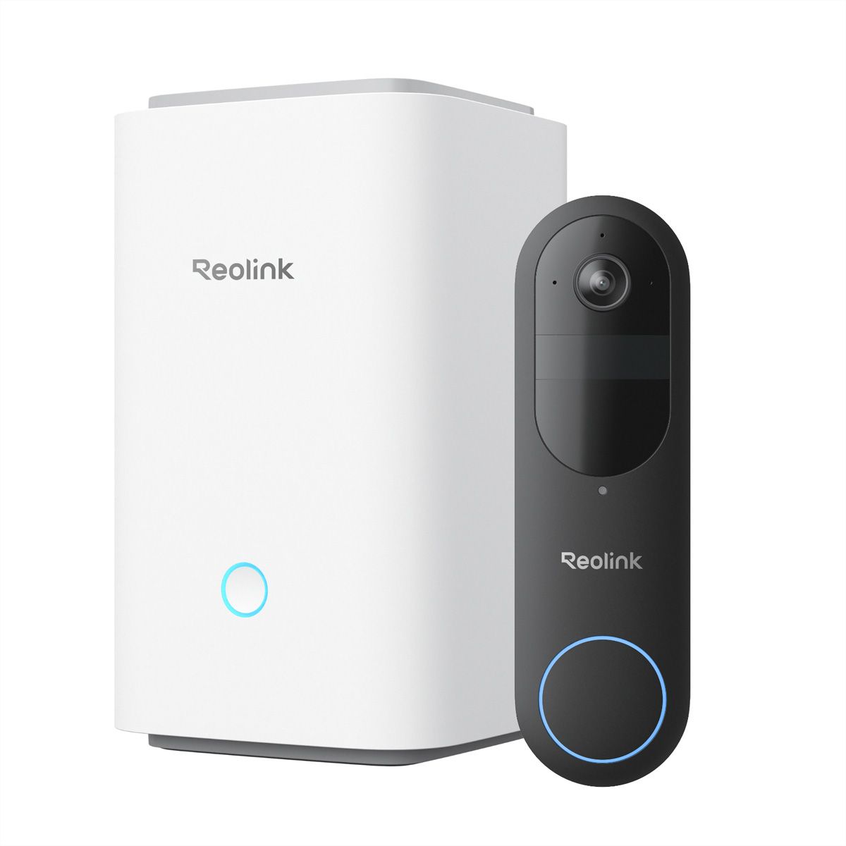 Reolink D340P Kit de sonnette, 5 MP, 134°, Wi-Fi, noir, avec Hub 1