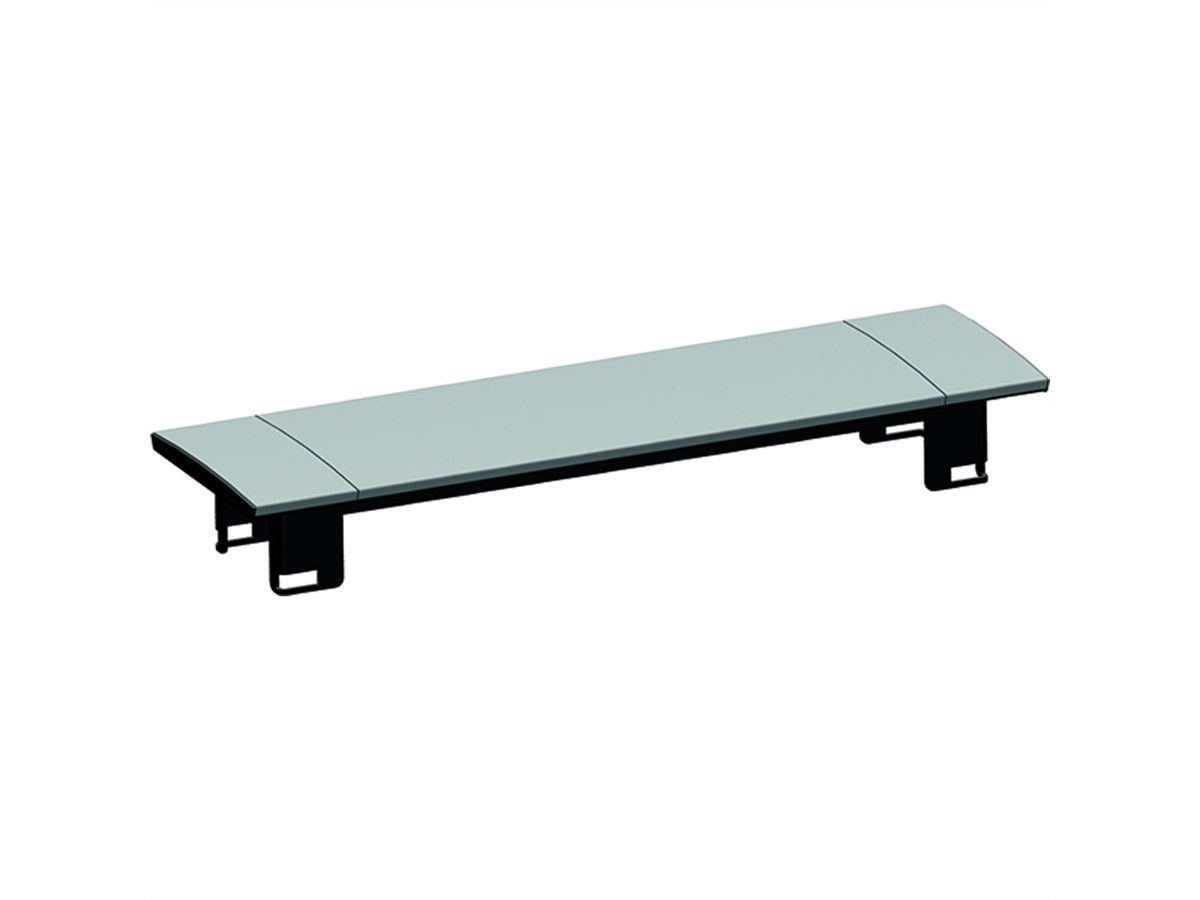 BACHMANN POWER FRAME COVER Medium 4-fach, silberfarben