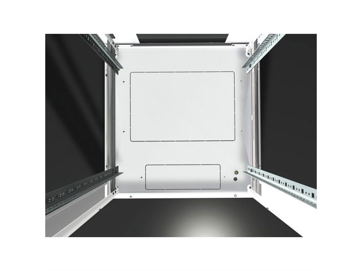 CONTEG RI7 ISeven Armoire IT 42 UH, 800 x 800mm, gris