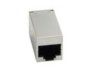 ROLINE Coupleur RJ-45 blindé, Cat.6A/Classe EA, argent