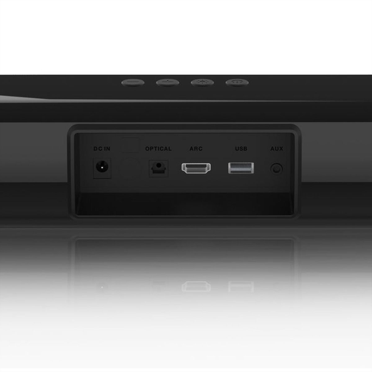 Lenco Barre de son SB-042LEDBK noir, 40w, HDMI, BT, lumière LED