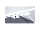 Steffen Bloc multiprises de bureau Alu Desk, 2xT13 + 1xUSB-C PD 18W, blanc, 1.5m