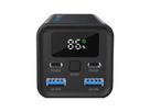 Xlayer Powerbank Solid 20'000mAh, USB C, USB A, Output 2.1 A, schwarz
