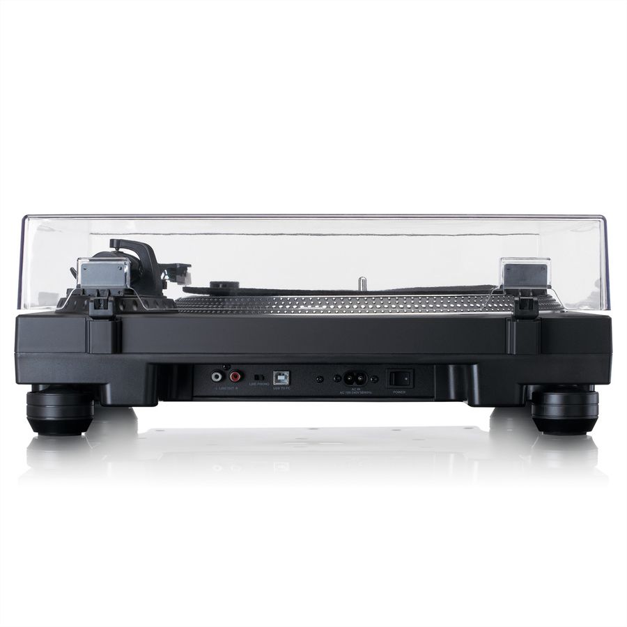 Platine vinyle Lenco L-3818BK, Noir