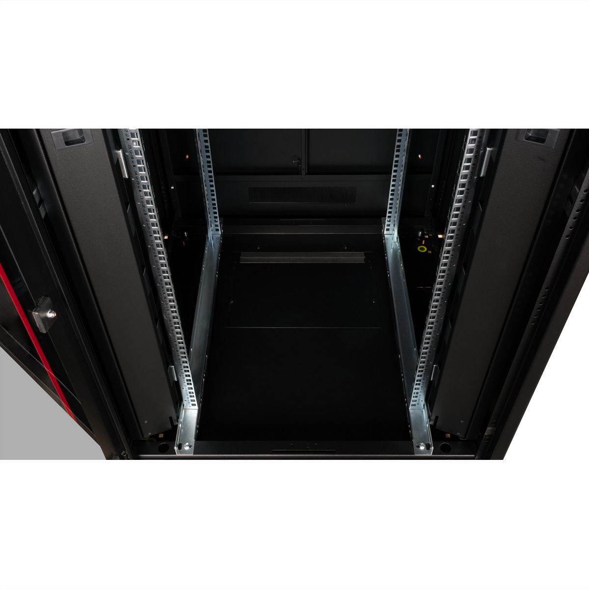 ROLINE 19-Zoll Netzwerkschrank Pro 32 HE, 800x800 BxT Glastür schwarz