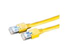 DÄTWYLER Patchkabel Kat.5e (Class D) S/UTP, CU 5502 flex LSOH, Hirose TM11, gelb, 2 m